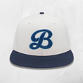 Game Hat White/Navy