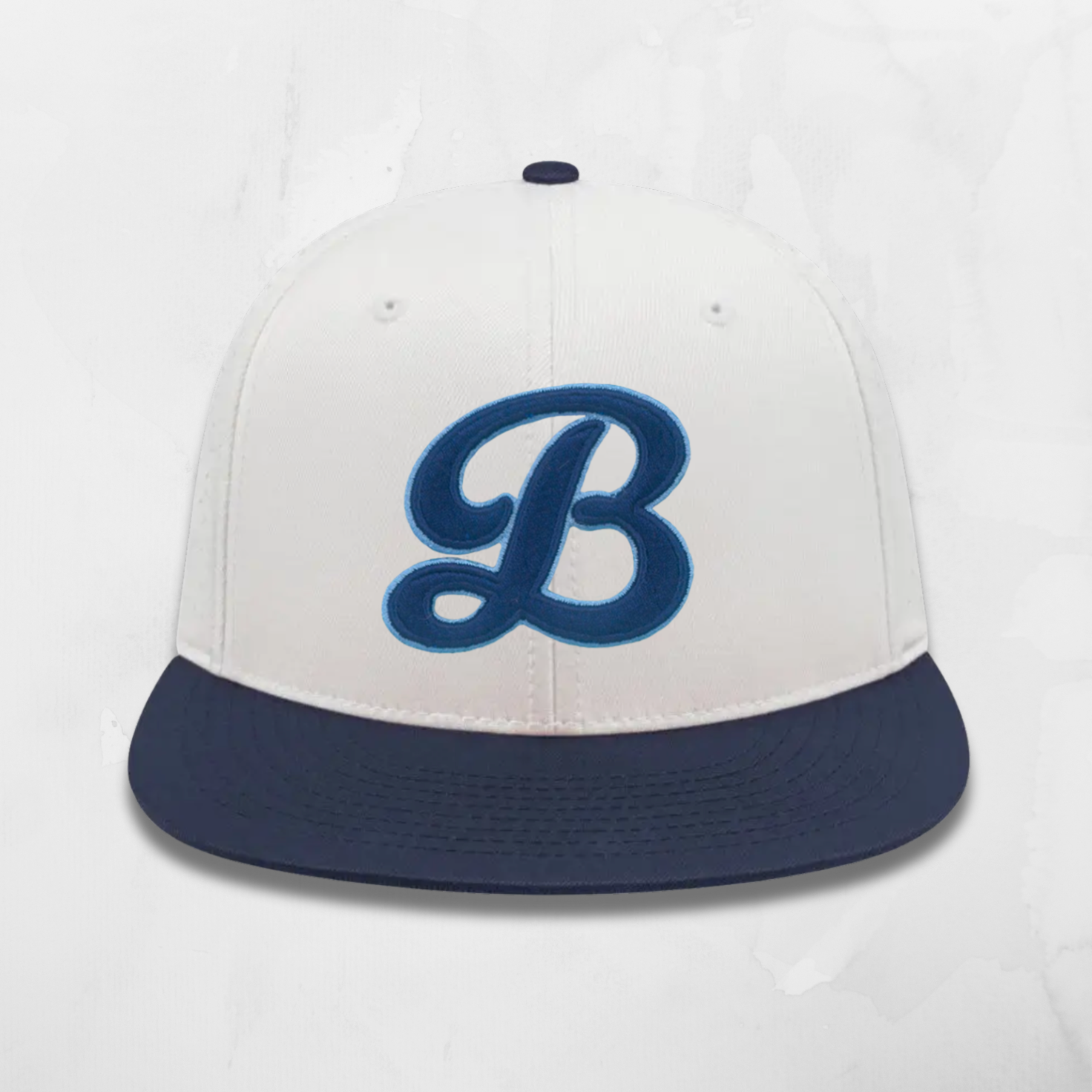 Game Hat White/Navy