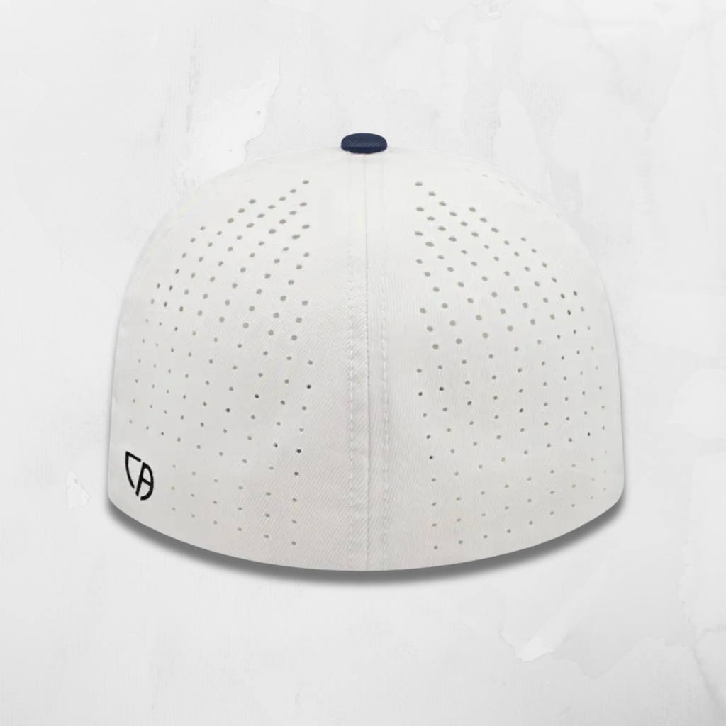 Game Hat White/Navy