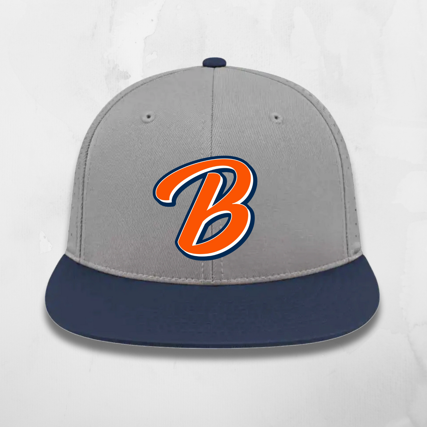 Game Hat Silver/Navy