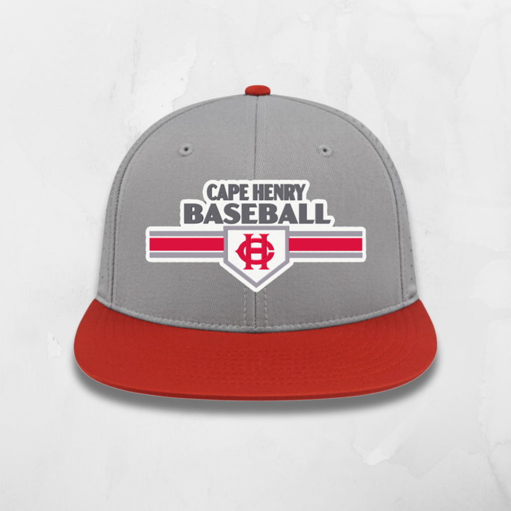 Flexfit Performance Cap - Gray Red