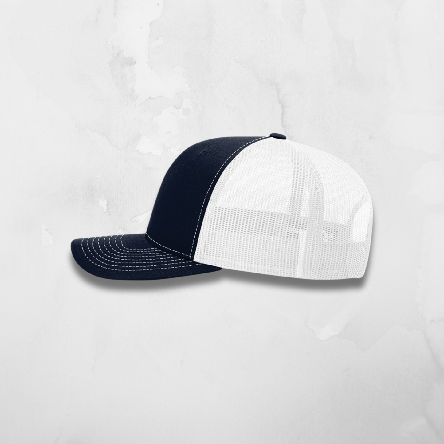 Trucker Navy White