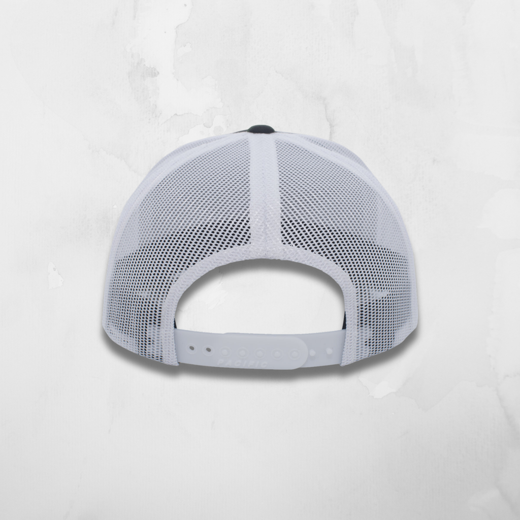 Trucker Navy White